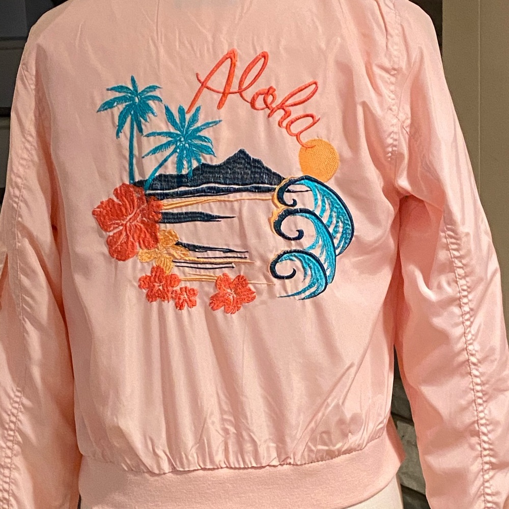 Aloha Bomber style jacket